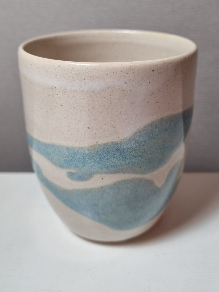 Tea vessel blue